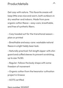 Organic Merino Wool Baby onseie