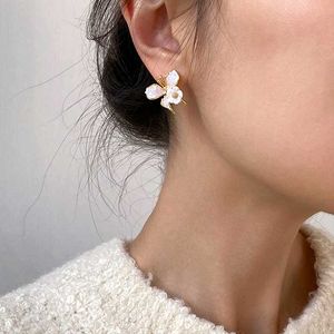 Crystal butterfly earrings