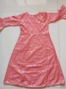 Peach Kurta Set for 4-5 yr old girl
