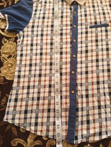 Polo White Super Slim Fit Check Shirt