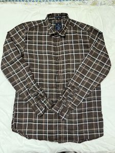 Checkered Brown Shirt