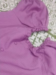 Chic Lavender Tiered Midi Dress