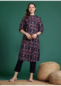 Stylish Printed Kurta with Pants
