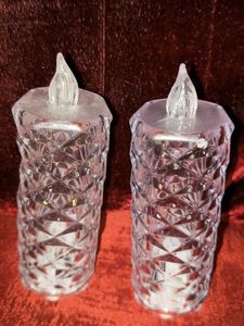 Battery diamond candles