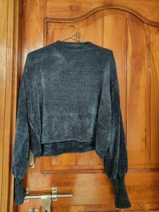 Woolen Long Sleeve Top