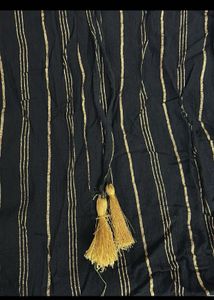 Stylish Black Striped Maxi Dress
