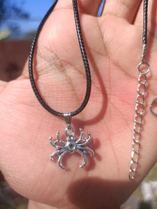Spider Pendant Necklace