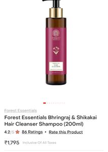 133 ml Forest Essentials Hair Cleanser