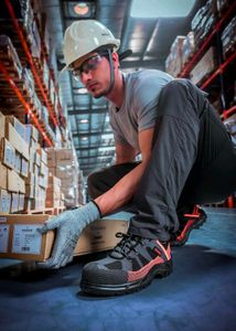 Flyknit Fabric Sporty Safety Shoes | ISI Marked
