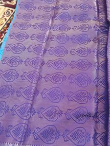 sky blue saree