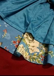 blue mini dress