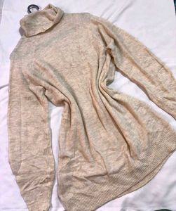 Cozy Turtleneck Sweater Dress