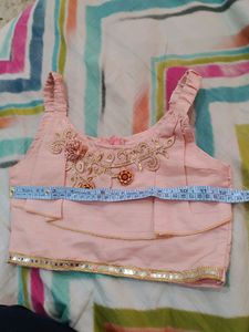 Pink Lehenga for girl baby