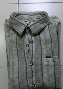 Men's Striped Casual Shirt