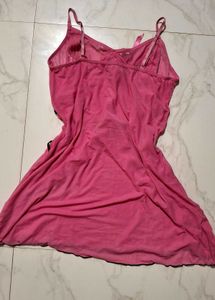 Pretty Pink Babydoll Nightgown