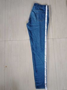 Faded Blue Denim Jeans