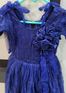Sparkling Blue Party Dress