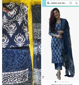 Summer Friendly  Kurta Palazzo Dupatta Set