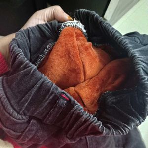 woolen kids pant