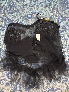 Black Lace Cami Top