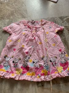 Pink Snoopy Nightgown