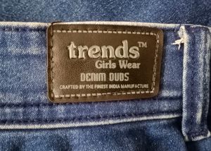 4)Ladies Jeans, (Deep Blue Color)