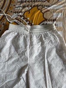 Elegant White Palazzo Pants for Women
