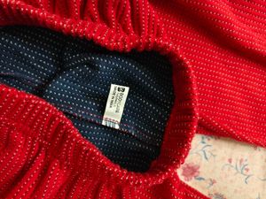 Self striped thermal set