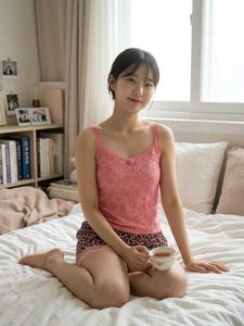 Cozy Lace Trim Pajama Set