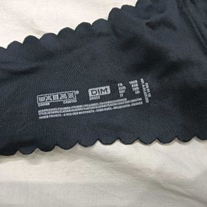 Black 🪔Sheer Trim Bra