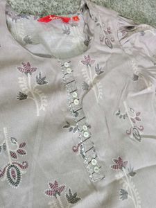 Floral Print Kurta