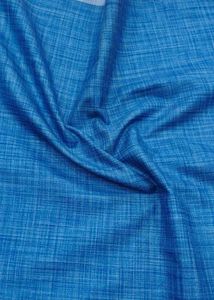 Blue Textured Cotton Dress Material (3meter)240rs