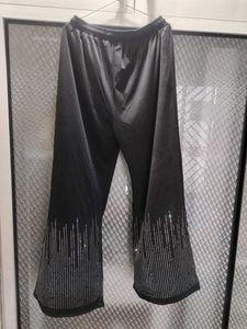 Elegant Black Embellished cord Set
