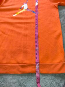 Orange Jordan Crewneck Sweatshirt