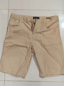 Men's Beige Chino Shorts