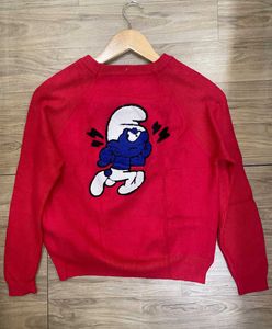 Vintage Smurfs Top - Size M/L