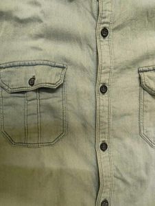 Light Wash Denim Shirt