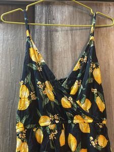 H&amp;M Lemon Print Romper