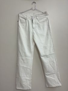 Levi’s Cream Colored Wide Leg Jeans