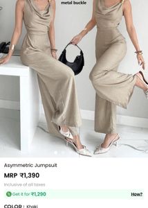 Stylish Asymmetric Jumpsuit