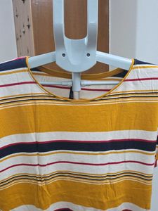 Max Striped Yellow T-Shirt