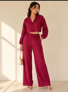 Chic Red Co-ord Set