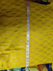 dark Yellow Printed Kurta Set leanth 37