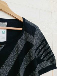 Striped Short Sleeve Top