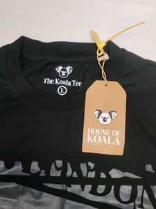 HOUSE OF KOALA Black London Stamp T-Shirt