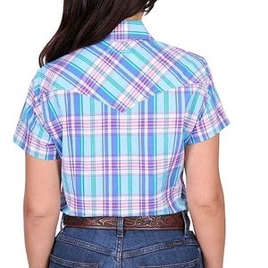 Wrangler Plaid Western Shirt