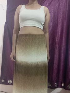 Ombre Maxi Skirt with Tank top