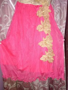 Pink & Gold Party Dress