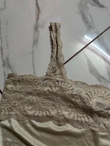 Lace Trim Camisole Slip Top