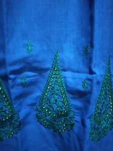 Blue Lovely Lady Kurta